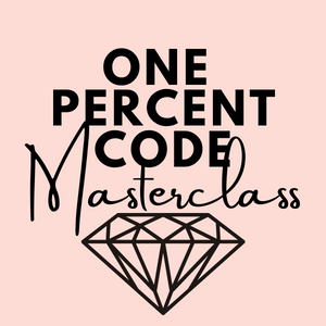 one percent code masterclass – featured image