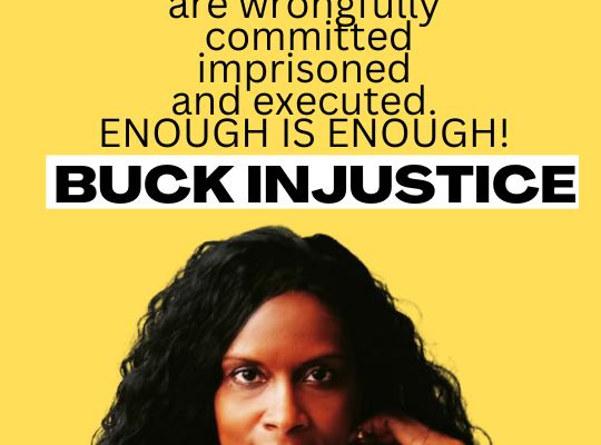 AS WEBSITE – BUCK INJUSTICE